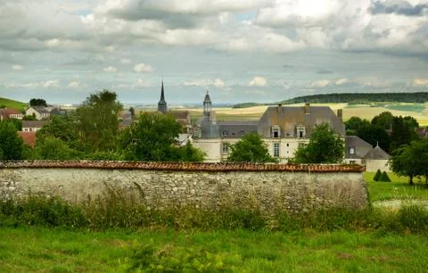 French castle. Stock Photos