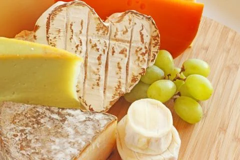 French cheese Stock Photos