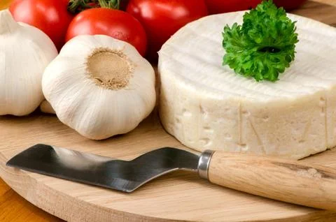 French cheese. Stock Photos