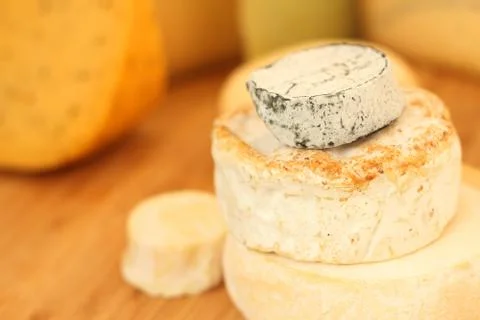French cheese Stock Photos