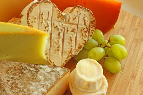 French cheese Stock Photos