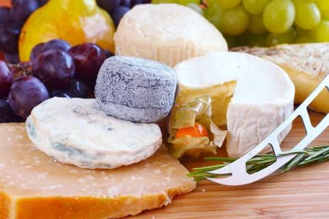 French cheese Stock-Fotos