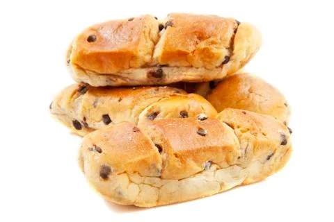 French chocolate bread Stock Photos