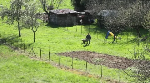 French Countryside Video stock 21221575