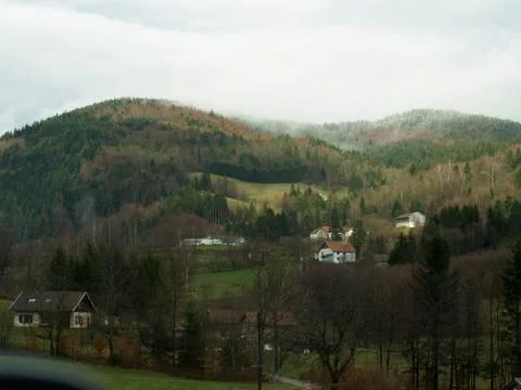 French Countryside in Spring Stock Photos