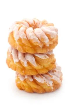 French Crullers Stock Photos