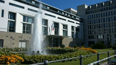 French embassy in Berlin Vídeo Stock 102147217