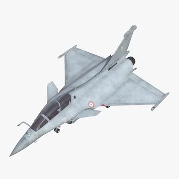 3d Model French Fighter Dassault Rafale Pond5