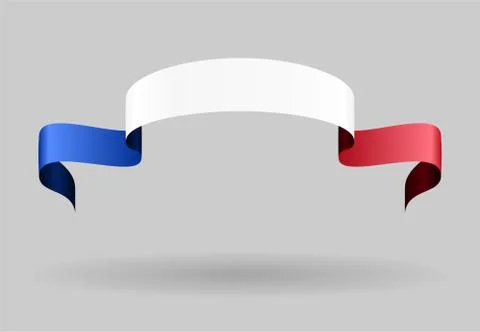 French flag background. Vector illustration Stock Illustration