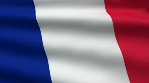 French flag Stock Footage 11617883