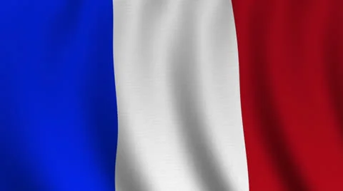 French flag Stock Footage 22697425