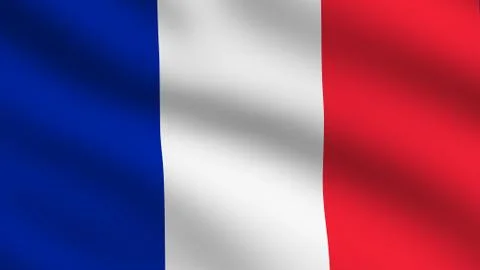 French flag Stockillustratie