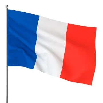French flag Stock Illustration