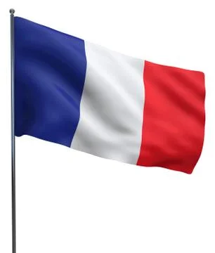 French Flag Stock Illustration