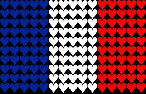 French flag Stock Illustration