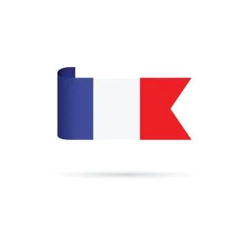 French flag イラスト素材