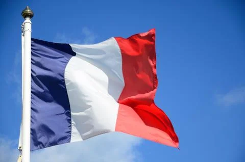 French flag Stock Photos