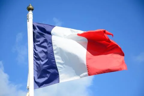 French flag Stock Photos