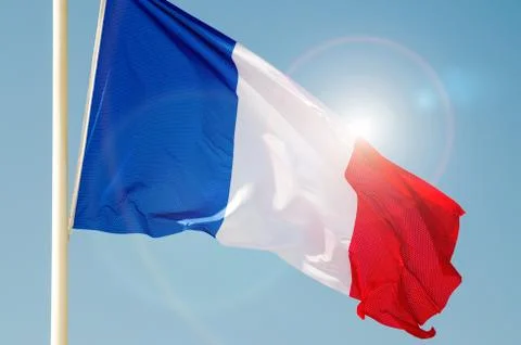 French flag 스톡 사진