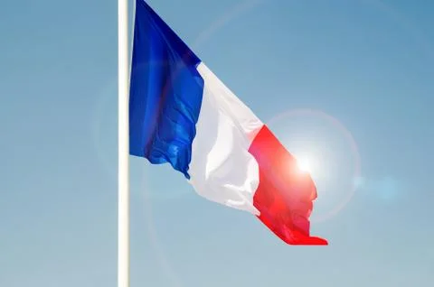 French flag 스톡 사진