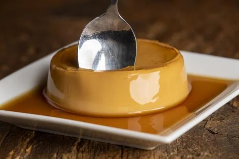 French flan Stock Photos