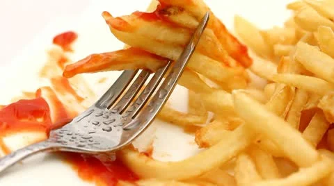 French fries Video stock 10750793