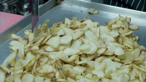 French fries Stock Footage 134854227