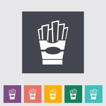French fries Stock Illustration