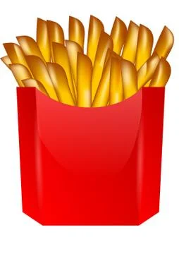 French fries Stock Illustration