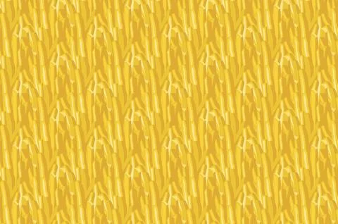 French fries seamless pattern Stock Illustration