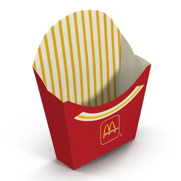 French Fry Boxes McDonalds 3D Models Collection ~ 3D Model #91425506