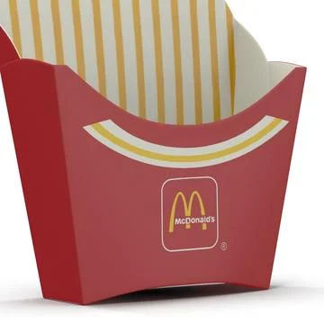 French Fry Boxes McDonalds 3D Models Collection ~ 3D Model #91425506