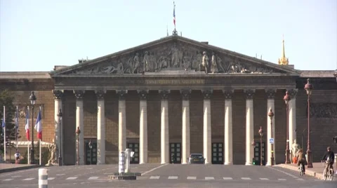 French governement assembly Stock Footage 8507154