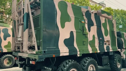 French Ground Master 200 Radar 4 Stock Footage 336288269
