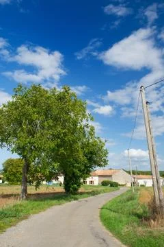 French hamlet Stock Photos