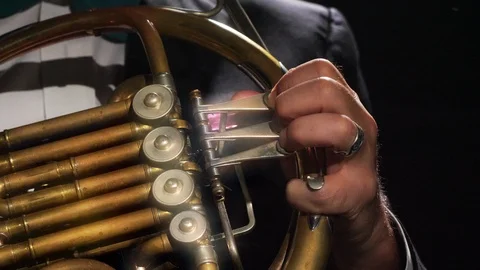 French Horn Player Stock-Footage 111932478
