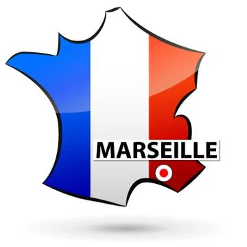 French icon Stock Illustration
