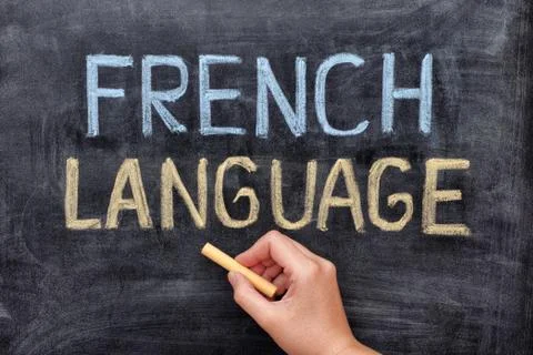French language Stock Photos