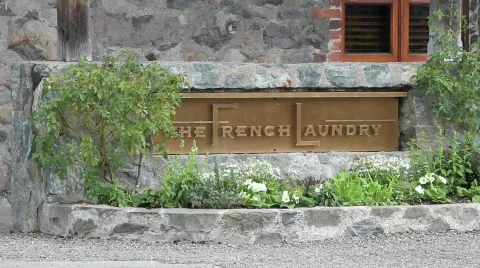 The French Laundry Stock Footage 619582