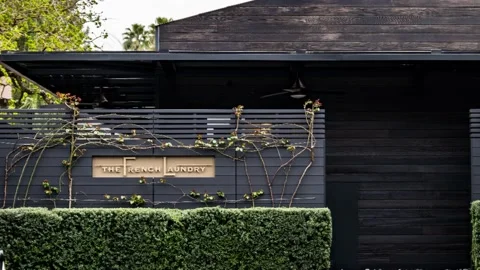 The French Laundry restaurant Stock Footage 171244382
