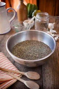 French lentils Stockfoto's