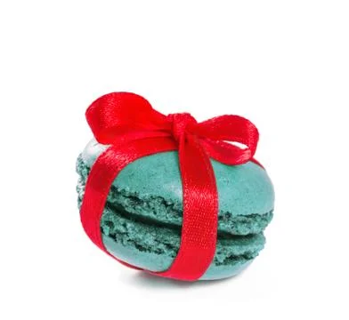 French macarons. isolate on white background Stock Photos