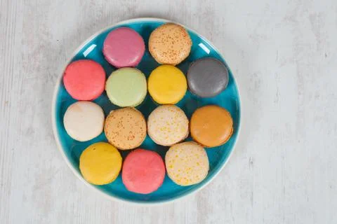 French macarons Stock Photos