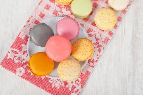 French macarons Stock Photos