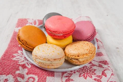 French macarons Foto stock