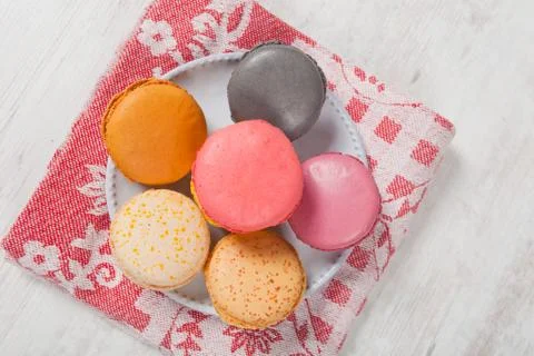 French macarons Foto stock