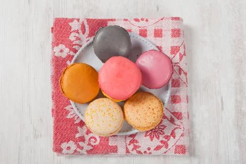 French macarons Stock Photos