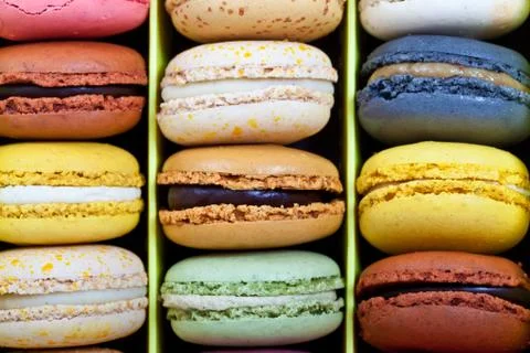 French macarons Stock Photos
