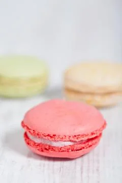 French macarons Stock Photos