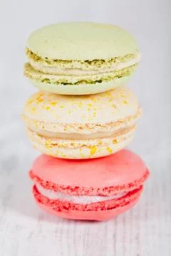 French macarons Stock Photos